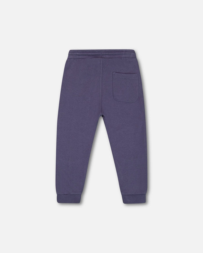 Deux Par Deux French Terry Pant - Nightshadow Blue