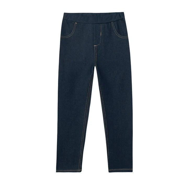 Deux Par Deux Jeggings - Navy