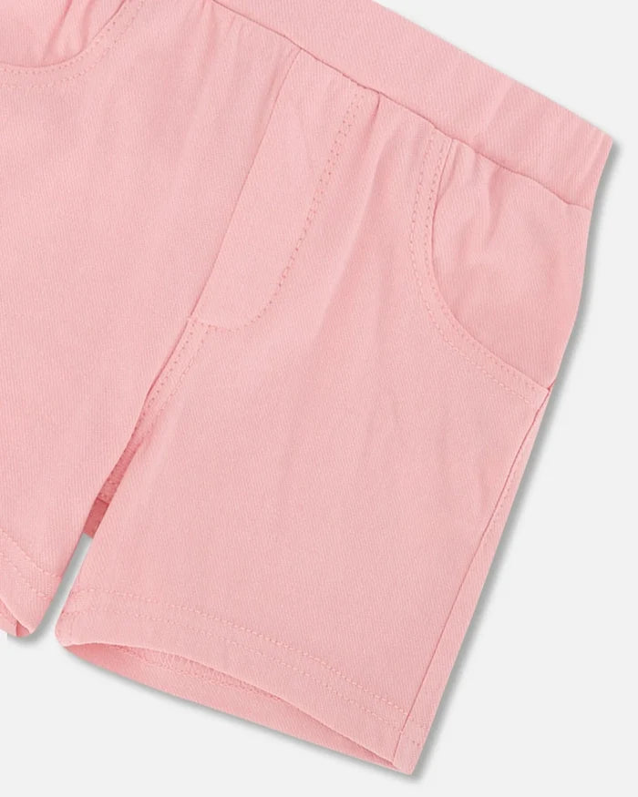 Deux Par Deux Short Jeggings - Light Pink