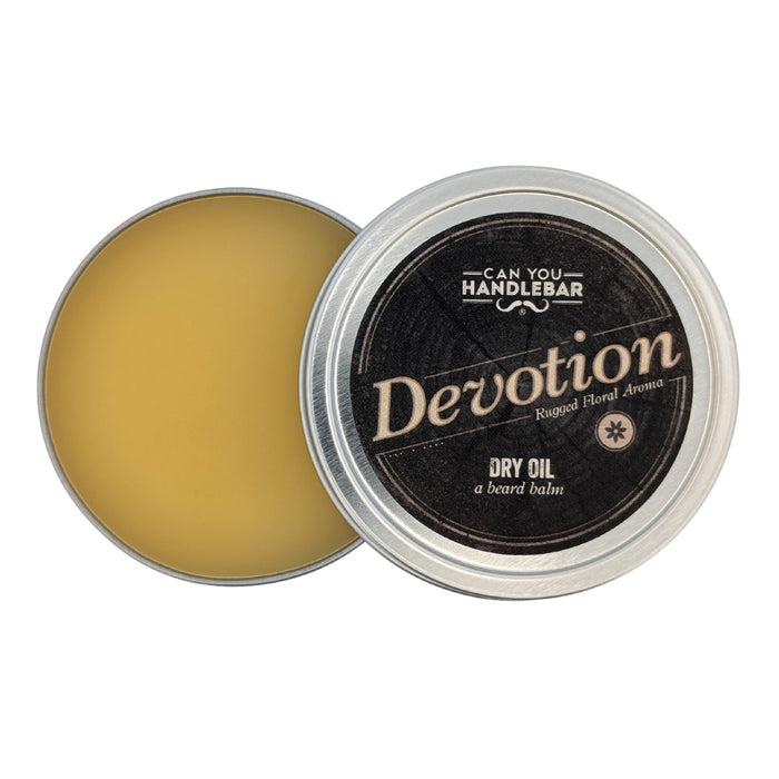 Devotion Dry Oil: Rugged Patchouli Beard Balm