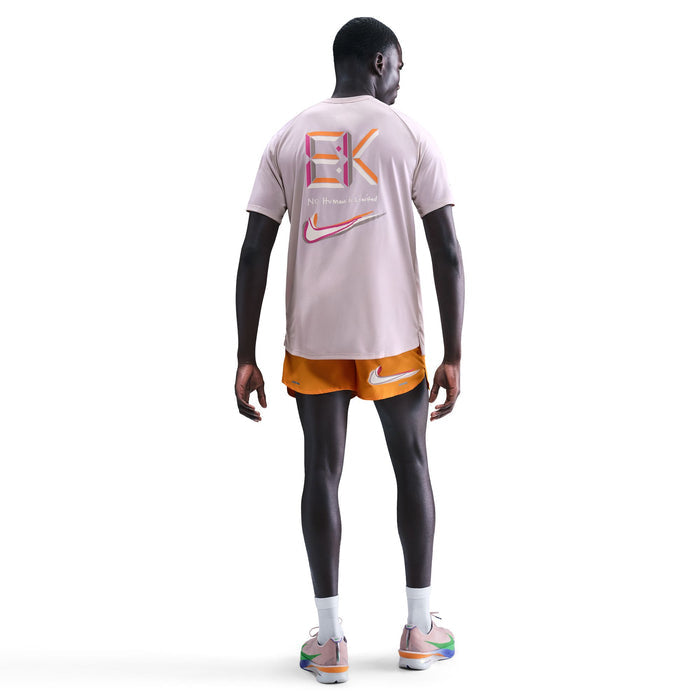 Nike Dri-Fit ADV Eliud Kipchoge Stride Short Sleeve Top - Sediment Red