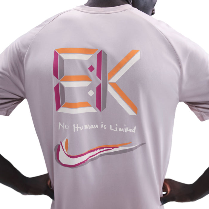 Nike Dri-Fit ADV Eliud Kipchoge Stride Short Sleeve Top - Sediment Red