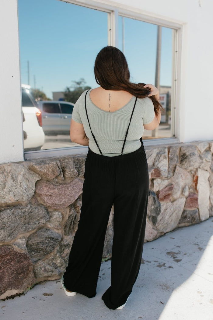 Elevated Basic Overalls - Macoma Boutique260 Jumpsuits/Rompers/Overalls