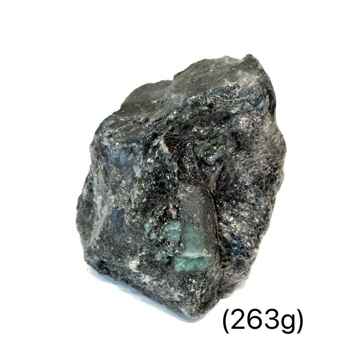 One (263g) Raw Emerald Gemstone - new