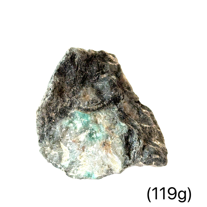 One (119g) Raw Emerald Gemstone - new