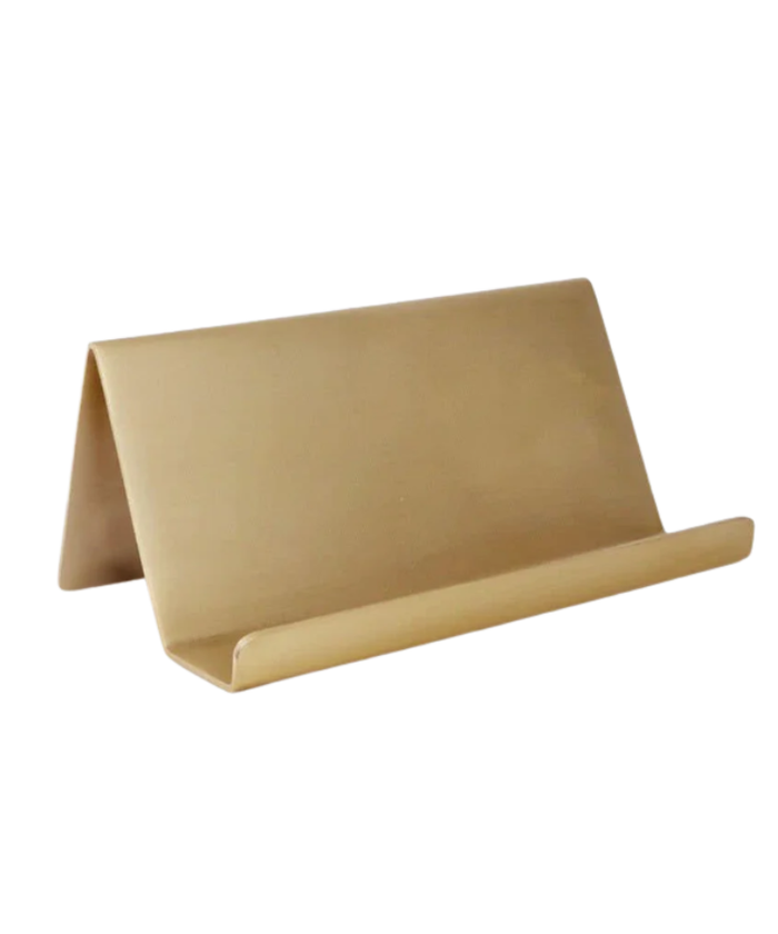 Emily Lex Brass Recipe Card Holder