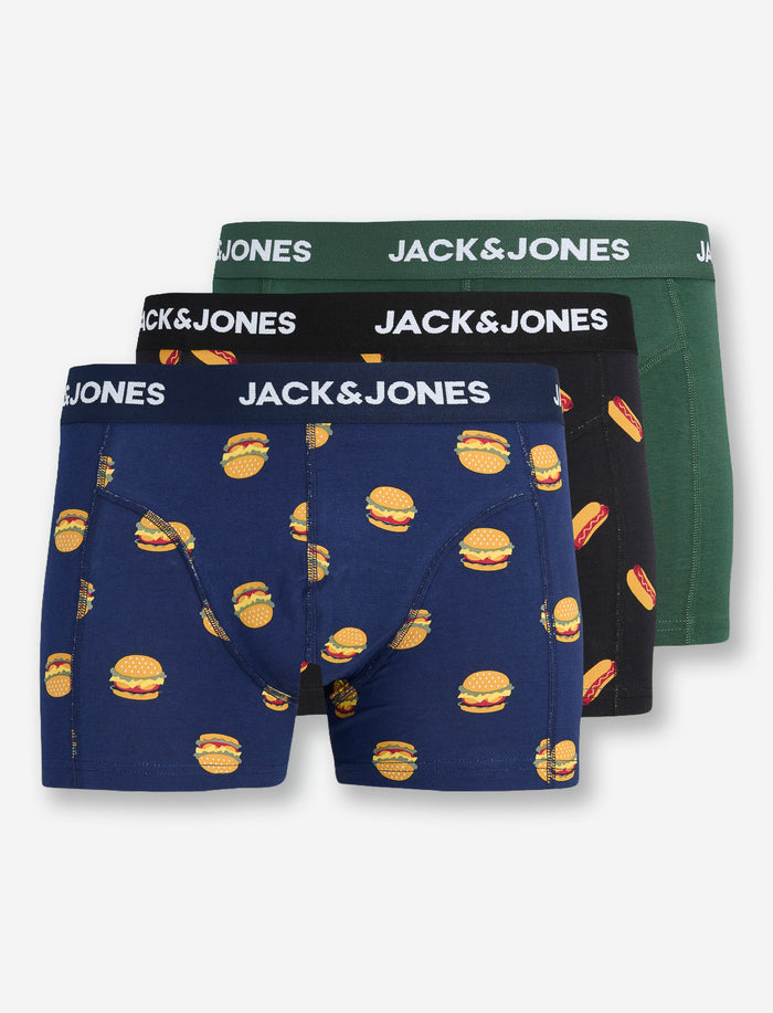 Ensemble de 3 boxers imprimé pour homme