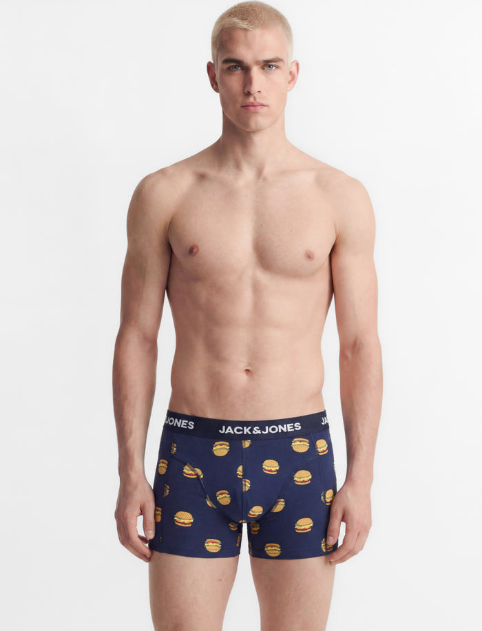 Ensemble de 3 boxers imprimé pour homme