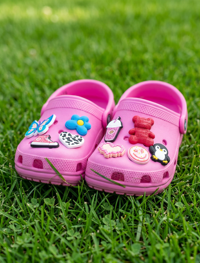 Ensemble de 9 breloques pour chaussures