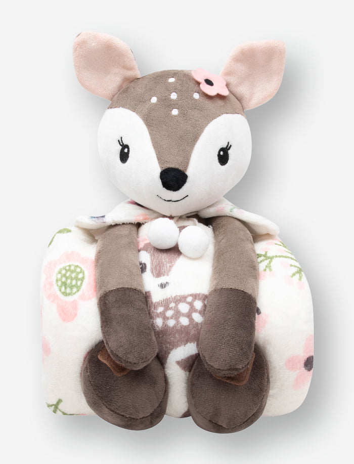 Ensemble de jeté et peluche en peluche imprimé 48 × 60 po