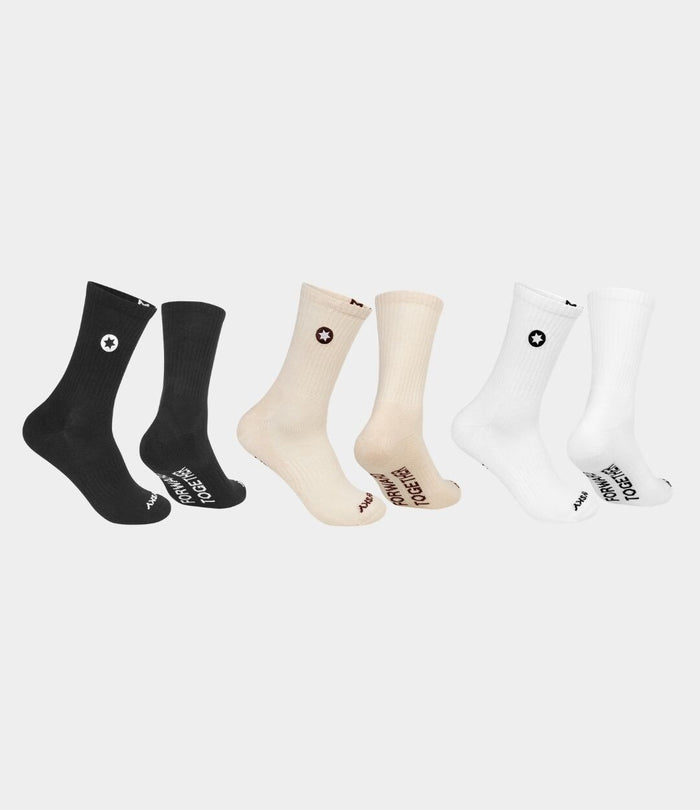 Everyday Crew Socks - Pack