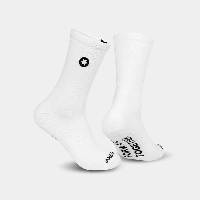 Saysky Everyday Crew Socks White 101 SA80016