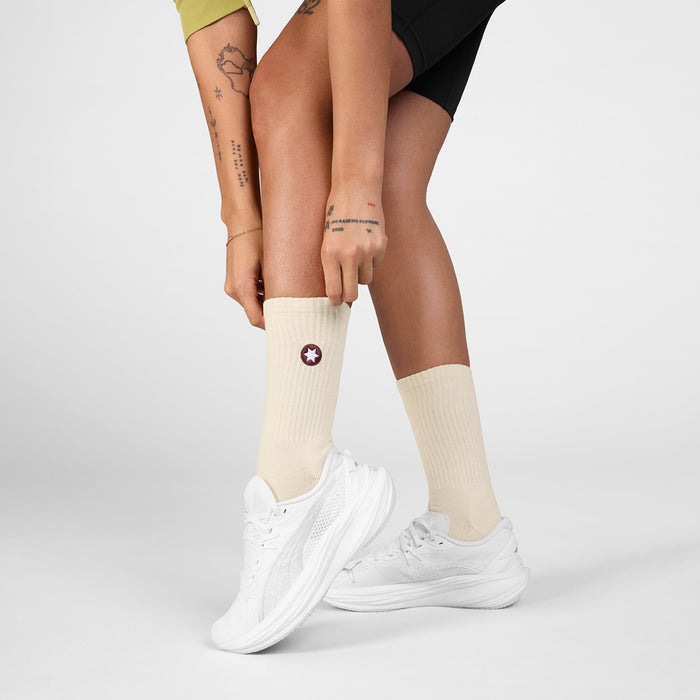 Saysky Everyday Crew Socks Beige 103 SA80016