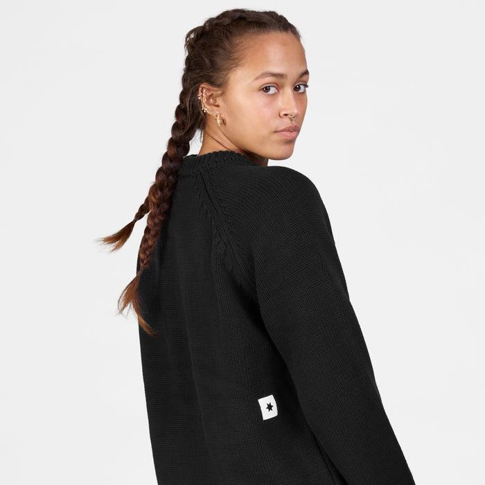 Saysky Everyday Heavy Knit Crewneck Black 901 LMLKW02C901