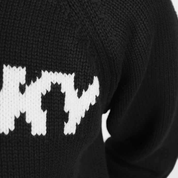 Saysky Everyday Heavy Knit Crewneck Black 901 LMLKW02C901