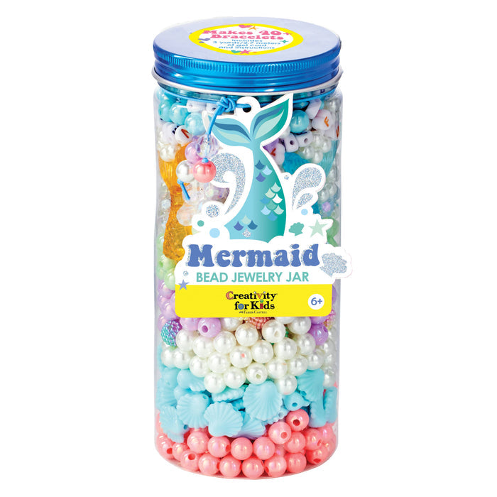 Faber-Castell / Creativity for Kids - Bead Jewelry Jars - Assorted 6 Pack Case