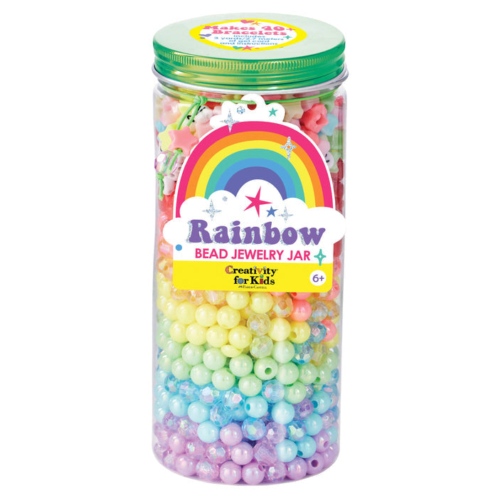 Faber-Castell / Creativity for Kids - Bead Jewelry Jars - Assorted 6 Pack Case