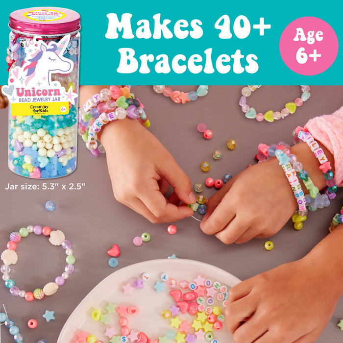 Faber-Castell / Creativity for Kids - Bead Jewelry Jars - Assorted 6 Pack Case