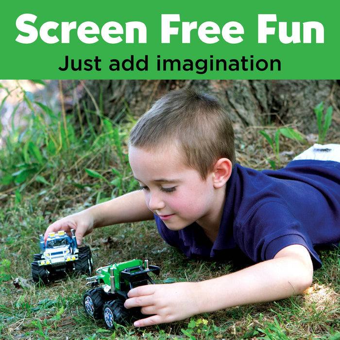 Faber-Castell / Creativity for Kids - Decorate 2 Monster Trucks Craft Kit for Kids