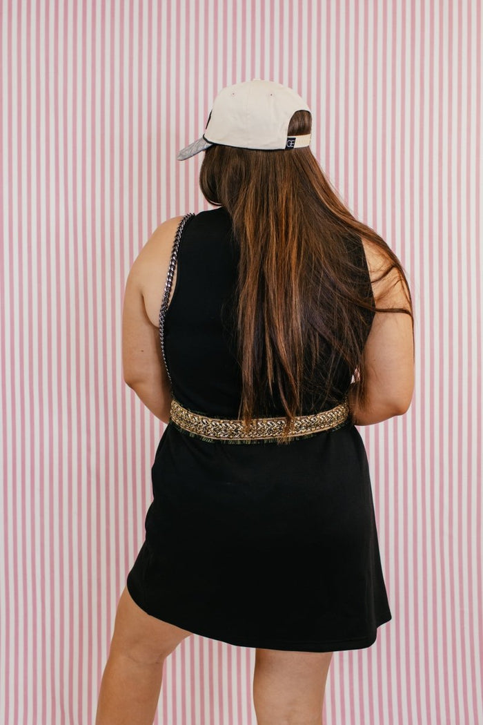 Fashion Icon Dress In Black - Macoma Boutique250 Dresses