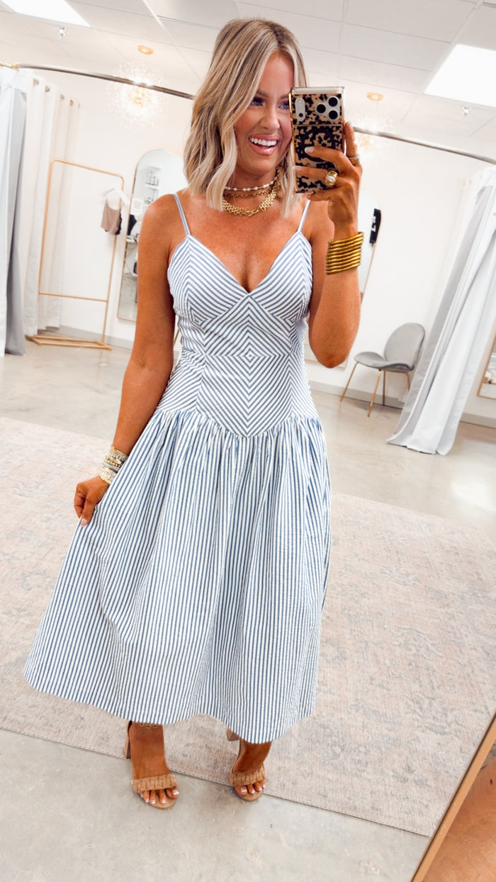 -FINAL SALE- The Sweet Saylor Midi Dress