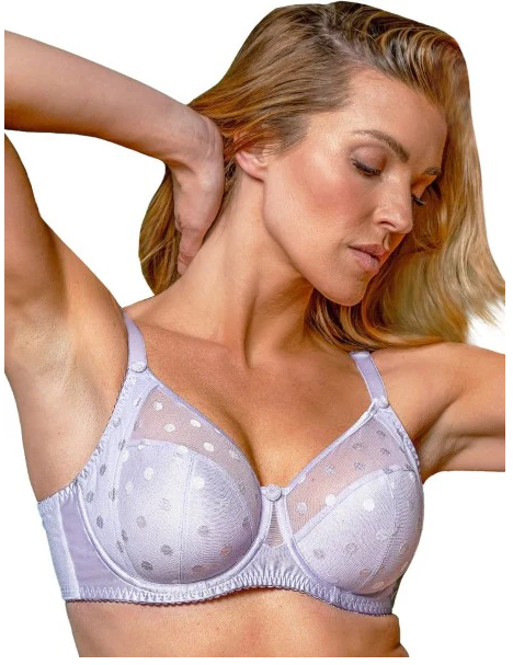 FIT FULLY YOURS Carmen Blush Polka Dot Underwire Bra (#B2498)