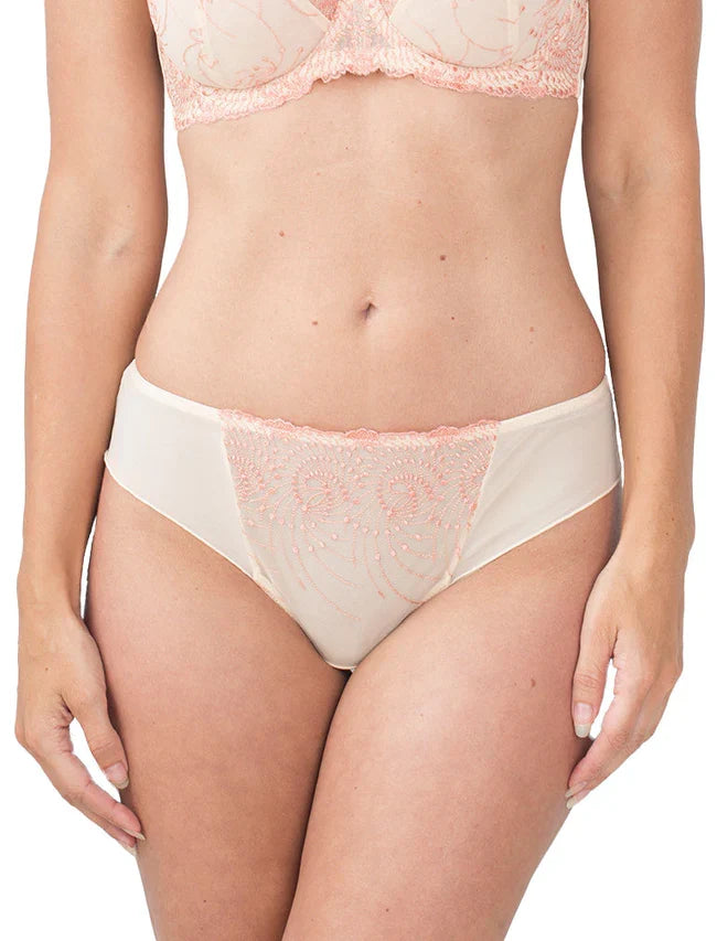 Small / Ivory Cream Sunset