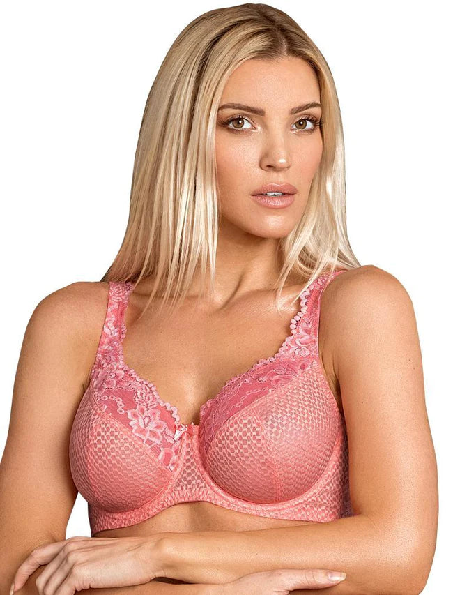 FIT FULLY YOURS Serena Lace Taupe Underwire Bra (#B2761)