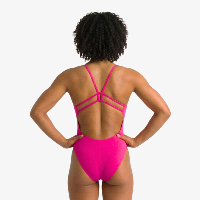 Flamingo Luxe-Back One-Piece Training Swimsuit - Norca Athletic Swimwear