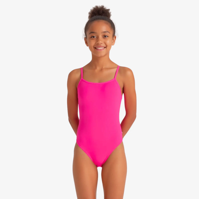 Flamingo Tie-Back One-Piece Training Swimsuit by Norca - Norca Athletic Swimwear