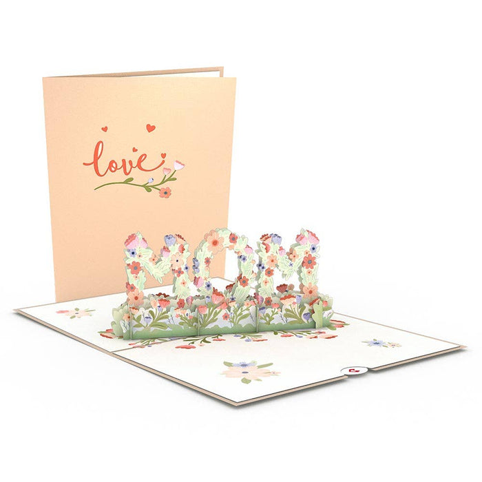 Floral Mom Pop-Up Card, 5x7" Pop-Up Cards