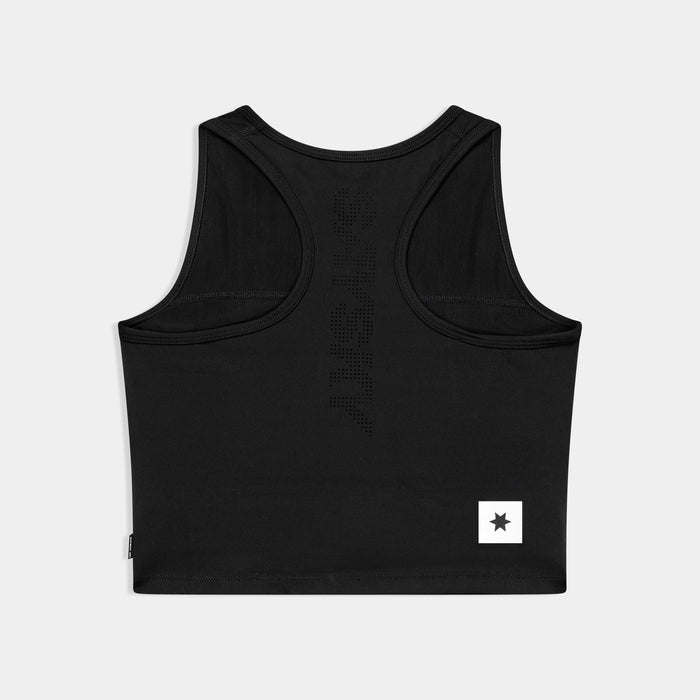Saysky Flow Race Crop Top Black 901 SW95003
