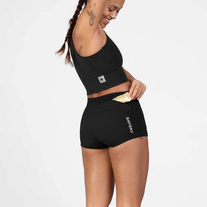 Saysky Flow+ Race Short Tights 1'' Black 901 SW55006