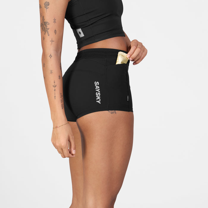 Saysky Flow+ Race Short Tights 1'' Black 901 SW55006
