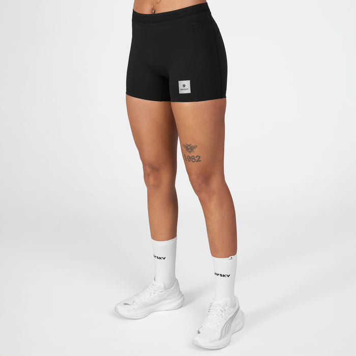 Saysky Flow+ Race Short Tights 4'' Black 901 SW55005