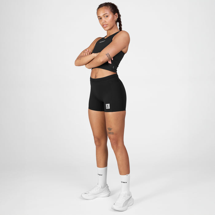 Saysky Flow+ Race Short Tights 4'' Black 901 SW55005