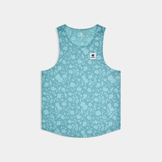 Saysky Flower Combat Singlet Light Blue Flower 1066 SM30011