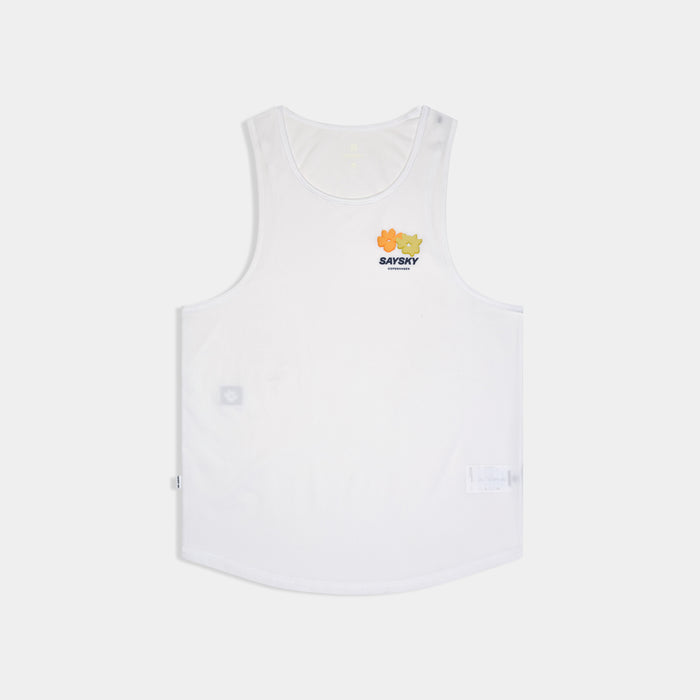 Saysky Flower Combat Singlet White 101 SM30013