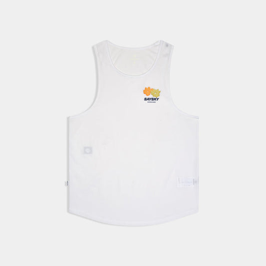 Saysky Flower Combat Singlet White 101 SM30013