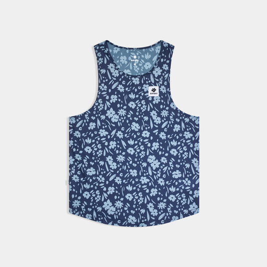 Saysky Flower Combat Singlet Blue Flower 1065 SM30011