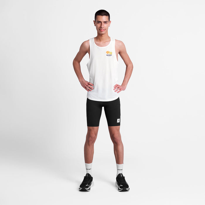Saysky Flower Combat Singlet White 101 SM30013