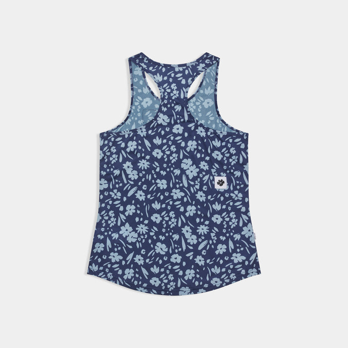 Saysky Flower Combat Singlet Blue Flower 1065 SW30010