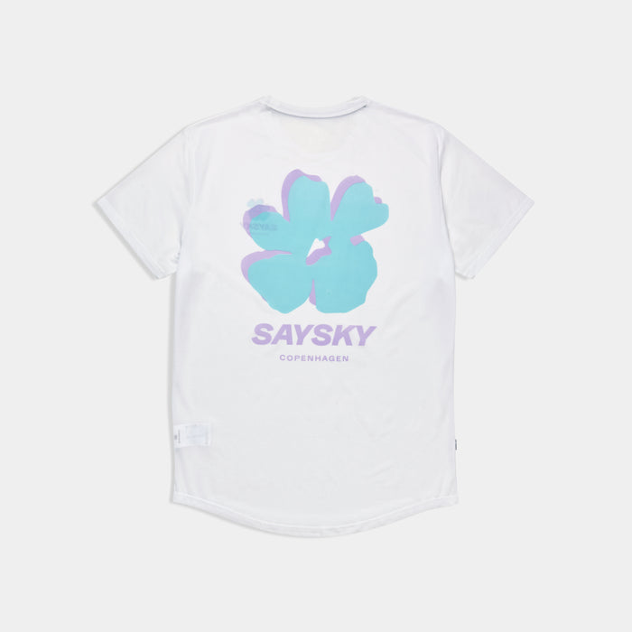 Saysky Flower Combat T-Shirt White 101 SM25014