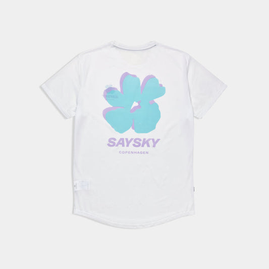 Saysky Flower Combat T-Shirt White 101 SM25014