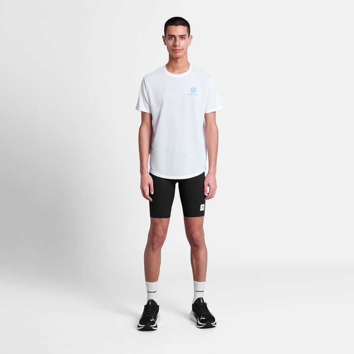 Saysky Flower Combat T-Shirt White 101 SM25014