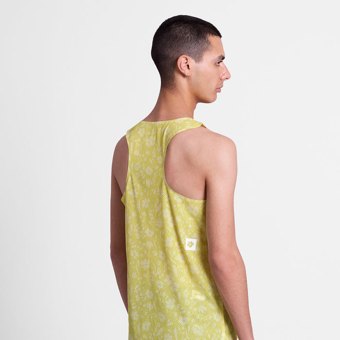 Saysky Flower Flow Air Singlet Yellow Flower 1067 SM30012