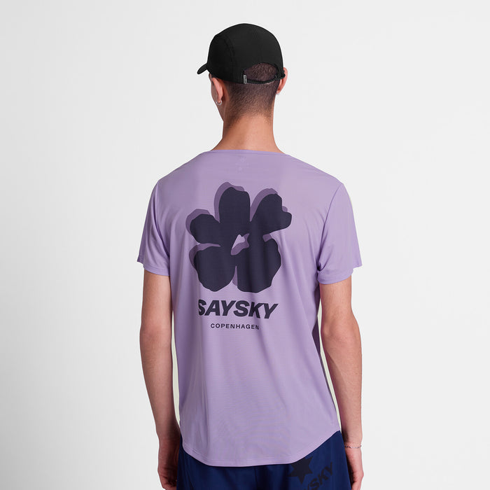 Saysky Flower Flow T-shirt Purple 716 SM25019
