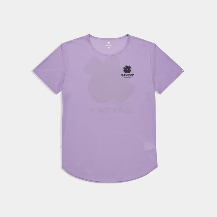 Saysky Flower Flow T-shirt Purple 716 SM25019