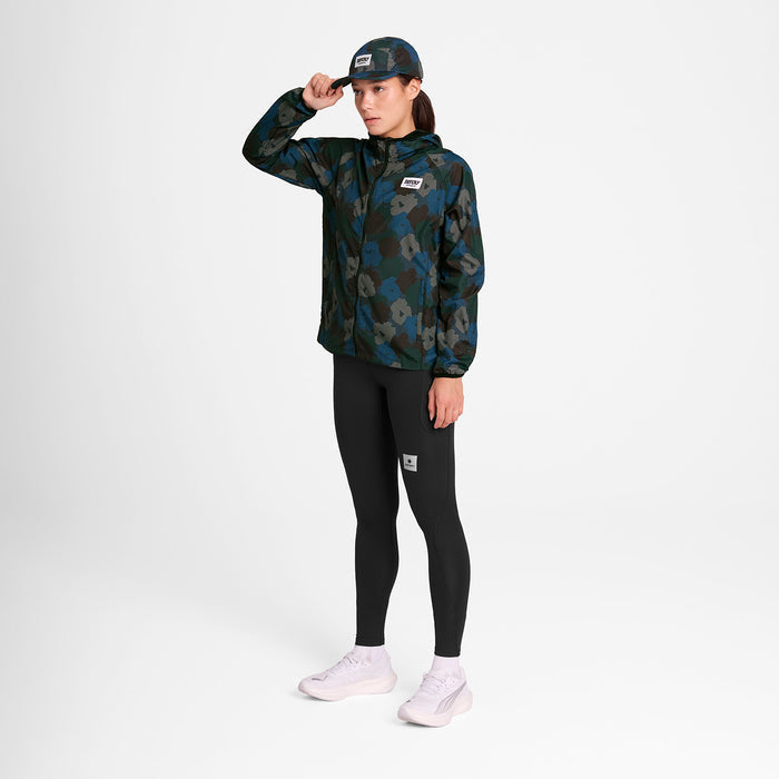 Saysky Flower Pace Jacket Blue Flower Camo 1046 OWRJA21C1046
