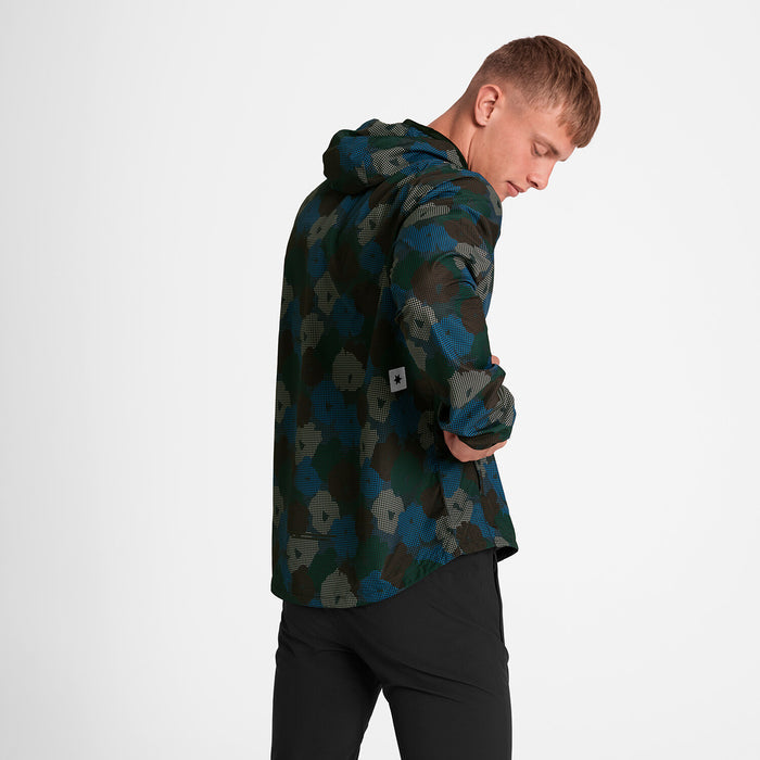 Saysky Flower Pace Jacket Blue Flower Camo 1046 OMRJA22C1046